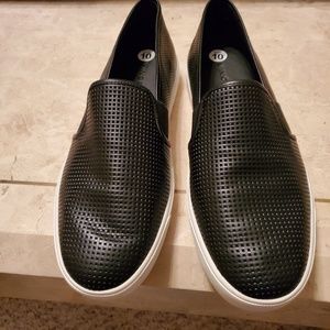 Vince Perforated Leather Blair Sneakers
